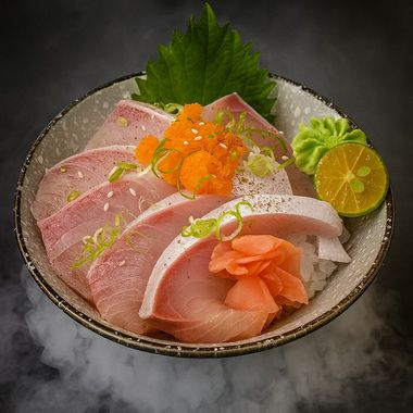 青甘腹丼