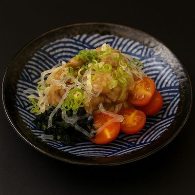 鱈魚肝沙拉