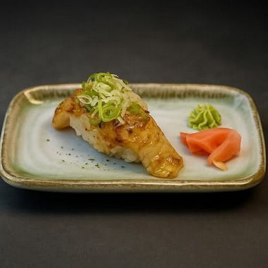 比目魚側緣握壽司